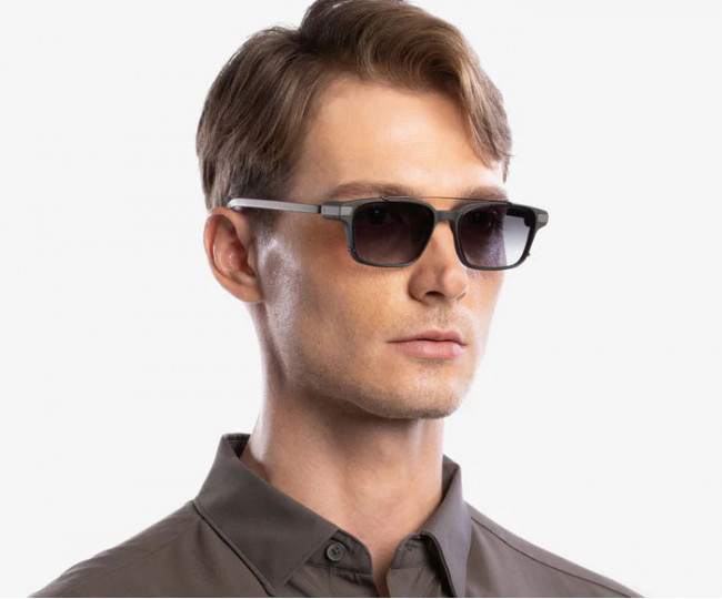 Even Realities G2 Clip & Pouch (Grey) Frame B